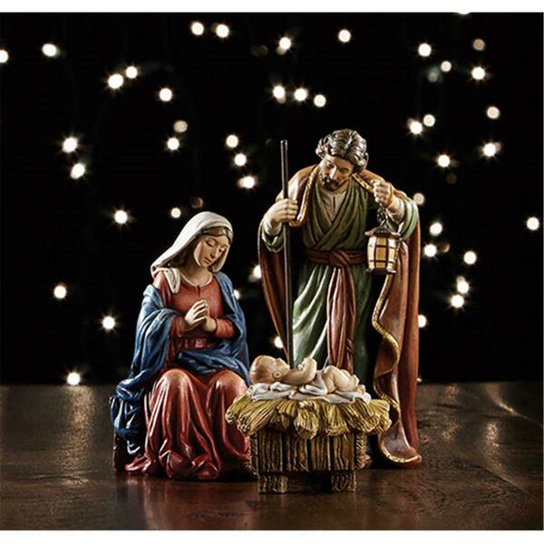 Cb Catholic 5 in. Adams Nativity Set YC168